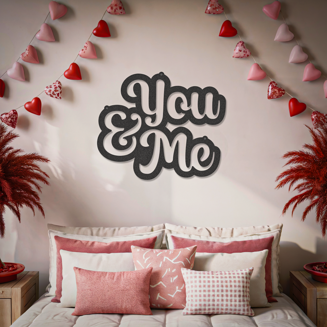 You & Me Quote Valentine's Day Sign