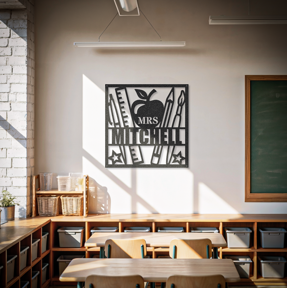 Teacher Custom Name Classroom Sign