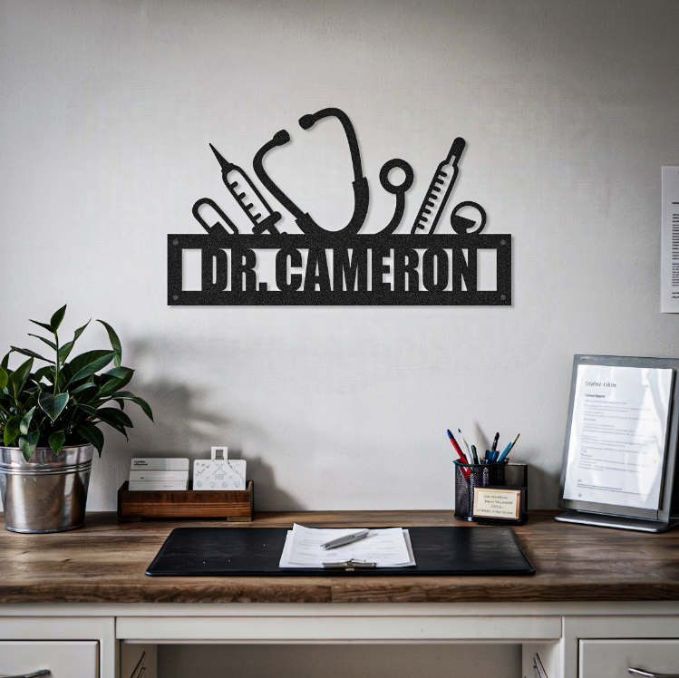 Customized Name Doctor Sign