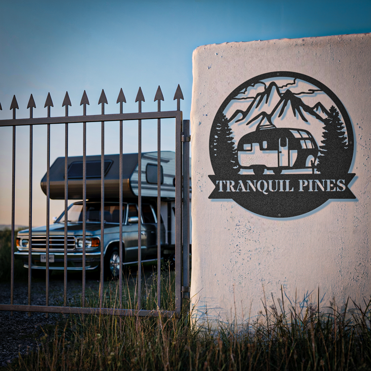 Camping Trailer Outdoor Camp Address