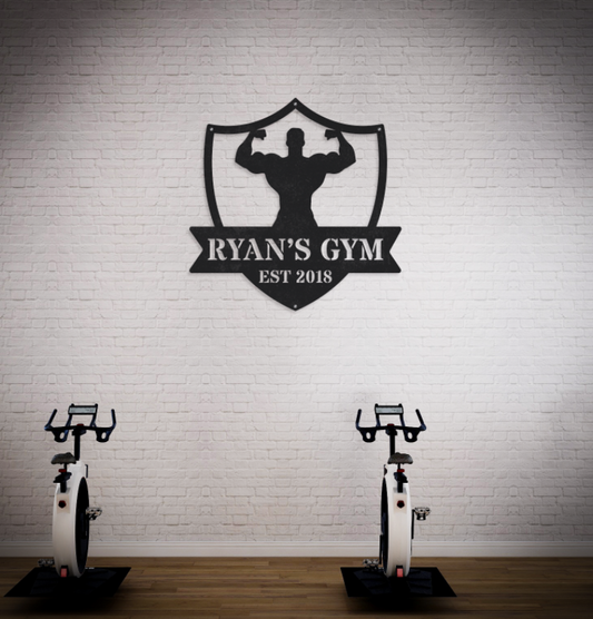 Personalized Name Gym Sign