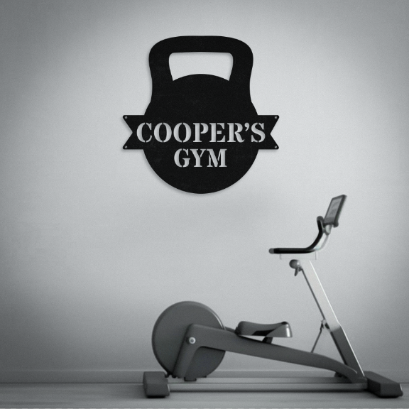 Personalized Name Gym Sign