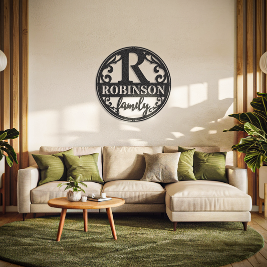 Family Name Monogram