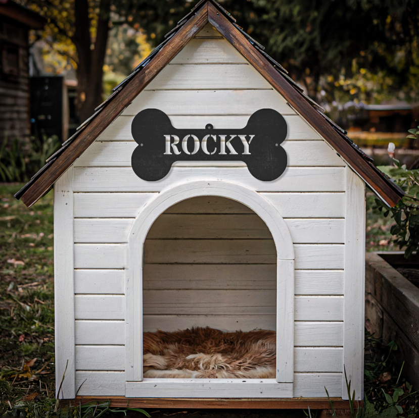 Customized Name Dog Sign