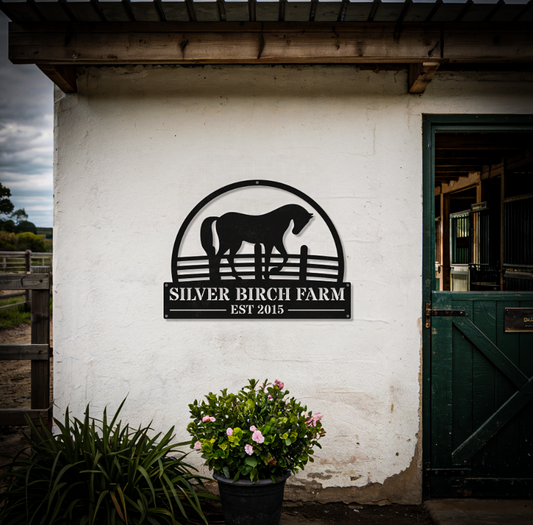 Horse Stable Wall Art