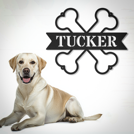 Customized Name Dog Sign