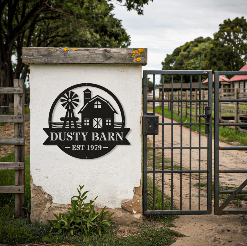 Personalized Barn Sign