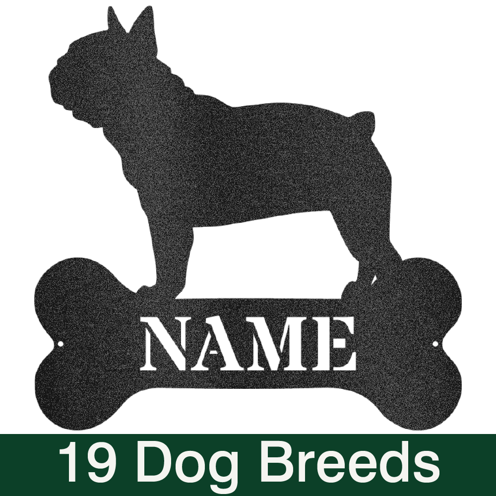 Choose Your Dog Breed Name Sign