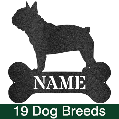 Choose Your Dog Breed Name Sign