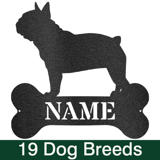 Choose Your Dog Breed Name Sign