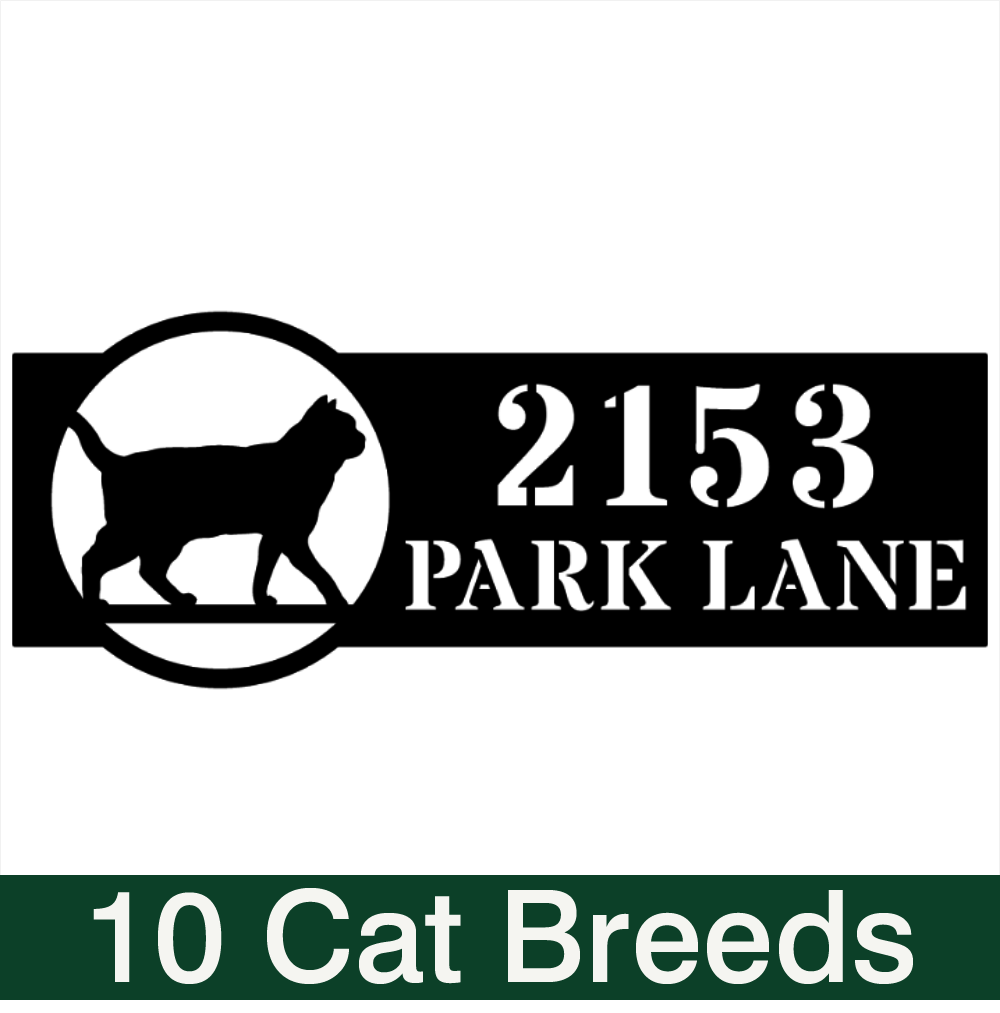 Choose Your Cat Breed Home Address Number