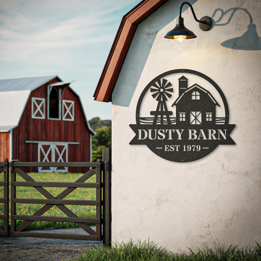 Personalized Barn Sign