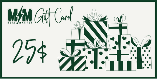 Metal Sign Master Gift Card