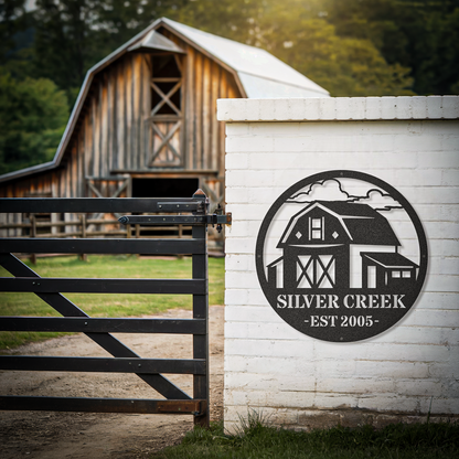 Personalized Barn Sign