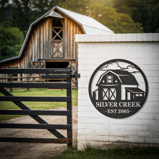 Personalized Barn Sign