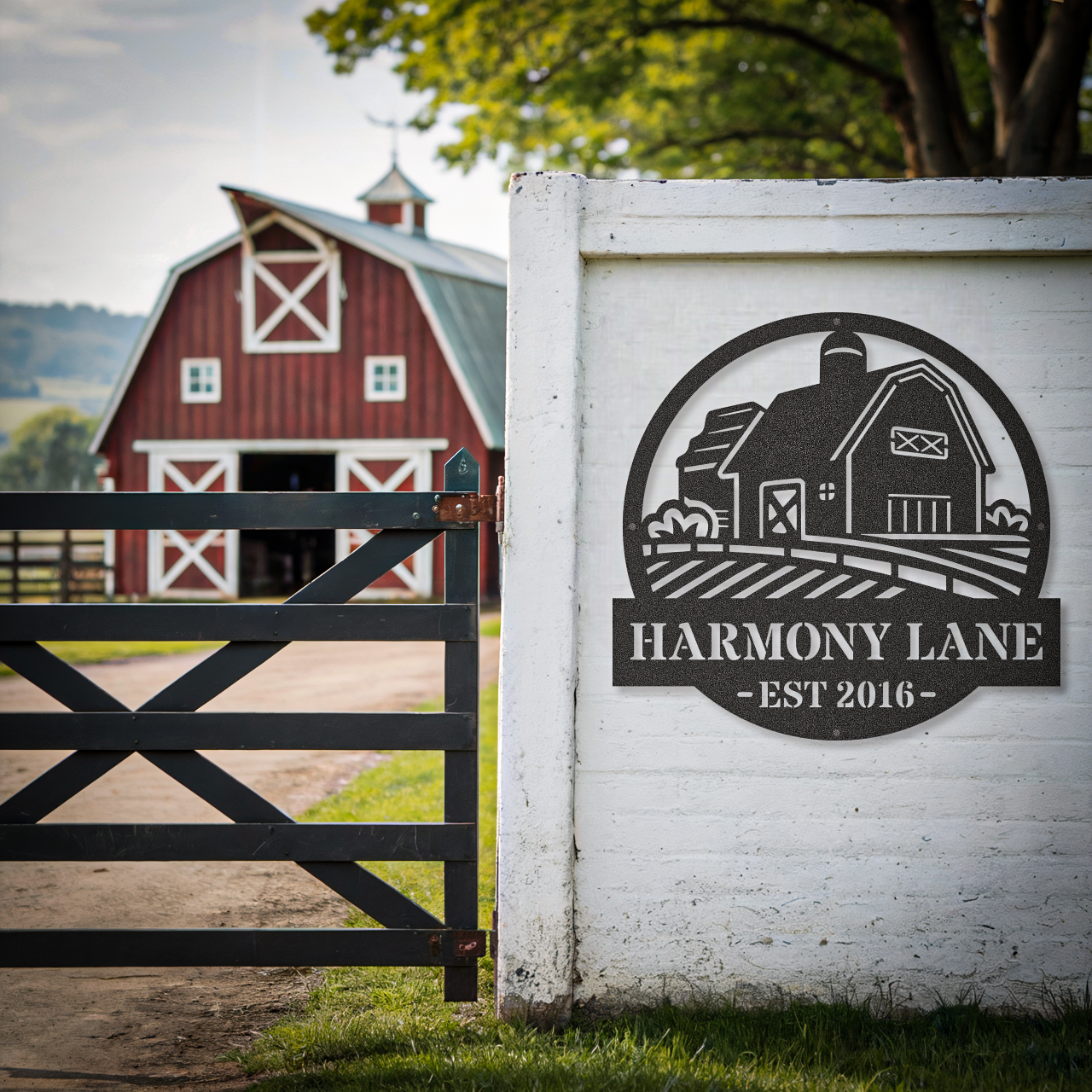 Personalized Barn Sign