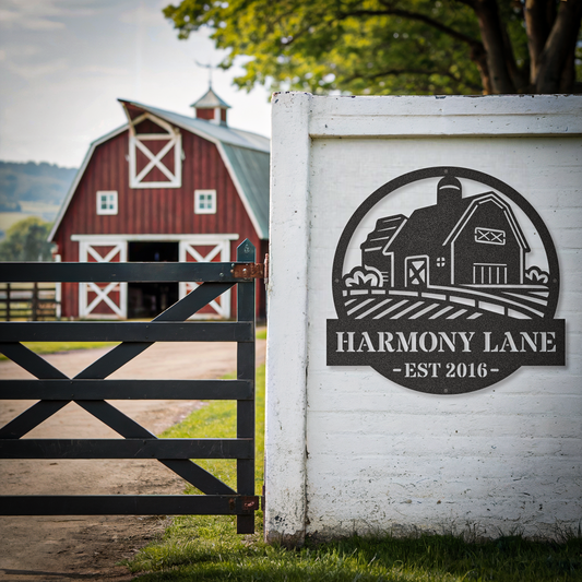 Personalized Barn Sign
