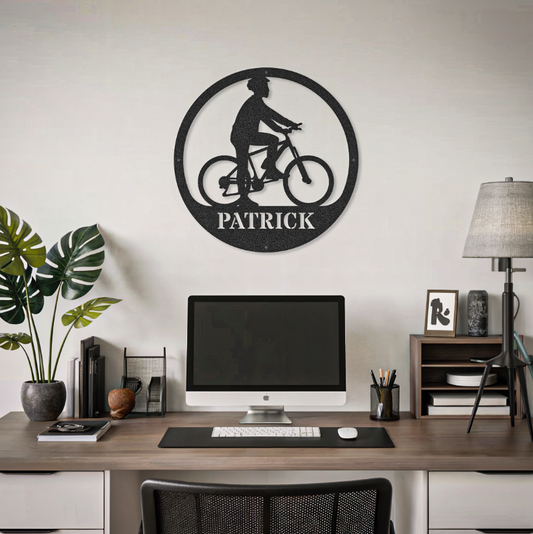 Customized Name Cycling Sign