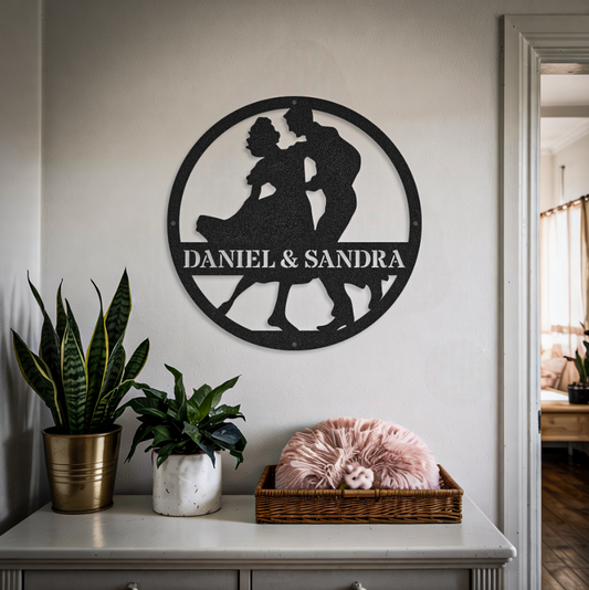 Personalized Names Dancing Sign