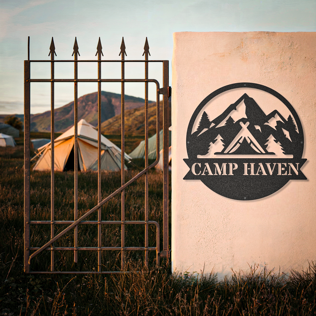 Camping Tent Outdoor Camp Address