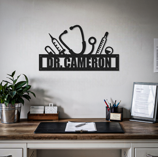 Customized Name Doctor Sign