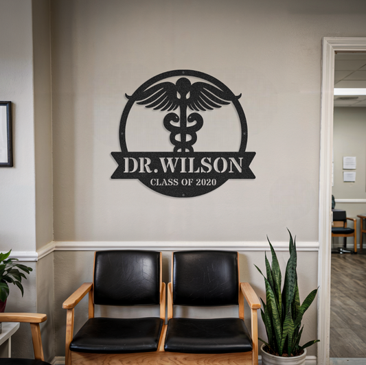 Customized Name Doctor Sign