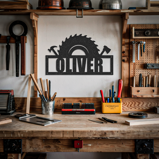 Customized Name Carpenter Sign