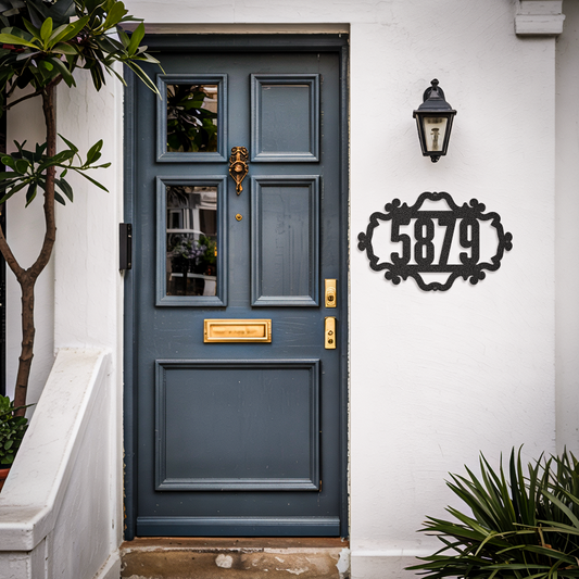 Home Address Number Sign