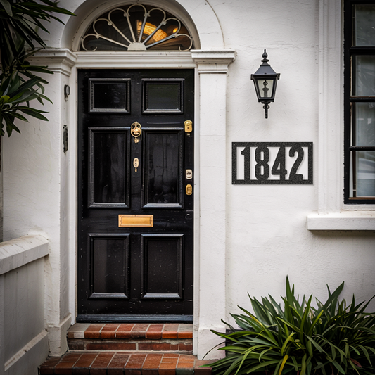 Home Address Number Sign