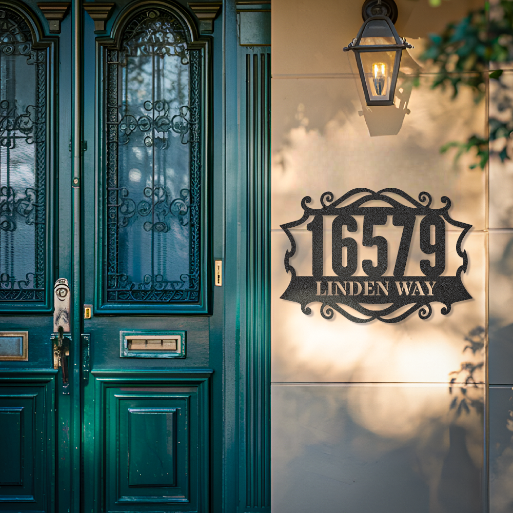 2 Line Home Address Sign