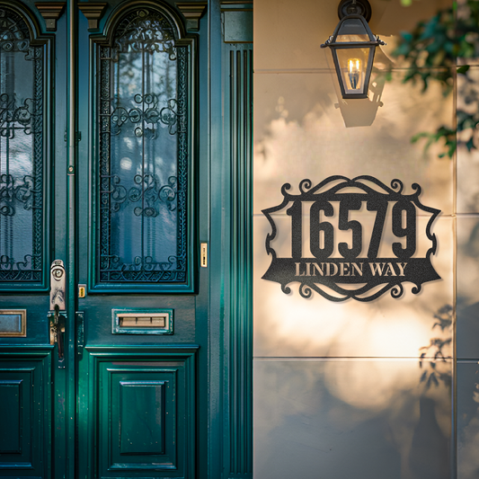2 Line Home Address Sign